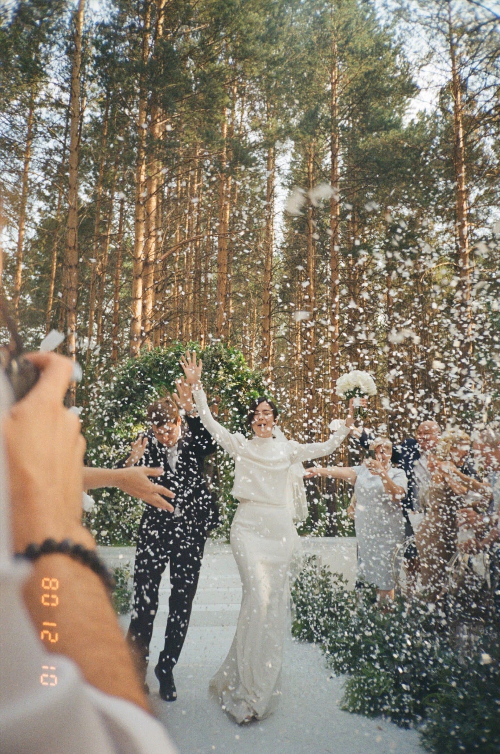 Event Venue Ideas Photo by Тямаев Миша: https://www.pexels.com/photo/newlyweds-celebrating-in-forest-9942259/