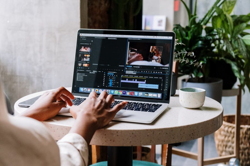 Photo by cottonbro studio: https://www.pexels.com/photo/person-using-macbook-pro-on-white-table-5054208/