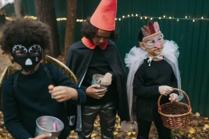https://www.pexels.com/photo/children-wearing-costumes-5604928/ Photo by Yaroslav Shuraev on Pexels