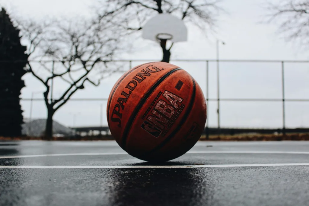 https://unsplash.com/photos/spalding-basketball-in-court-Gl0jBJJTDWs Photo by TJ Dragotta on Unsplash