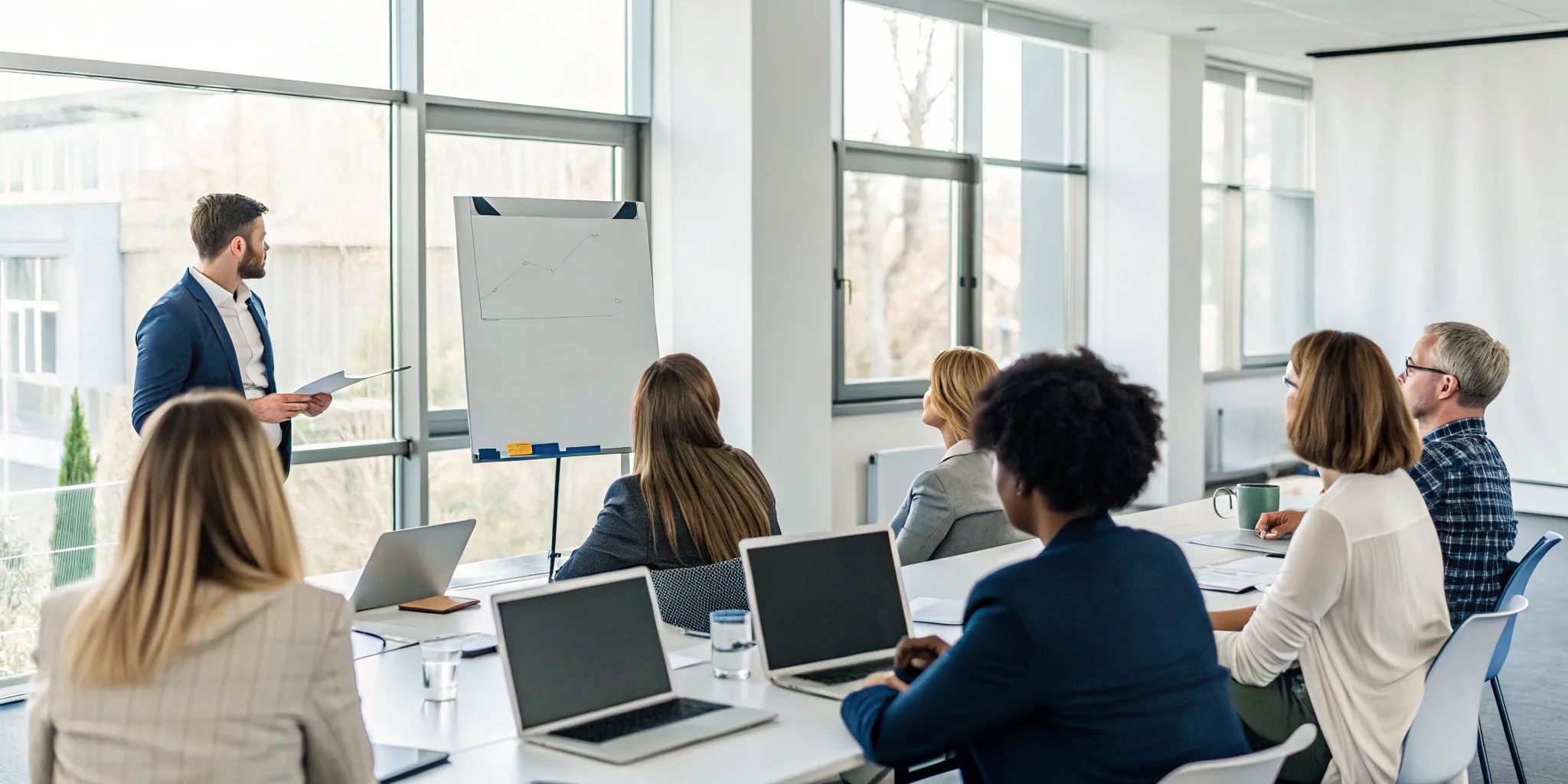 Professionals attending an advanced event management training session.