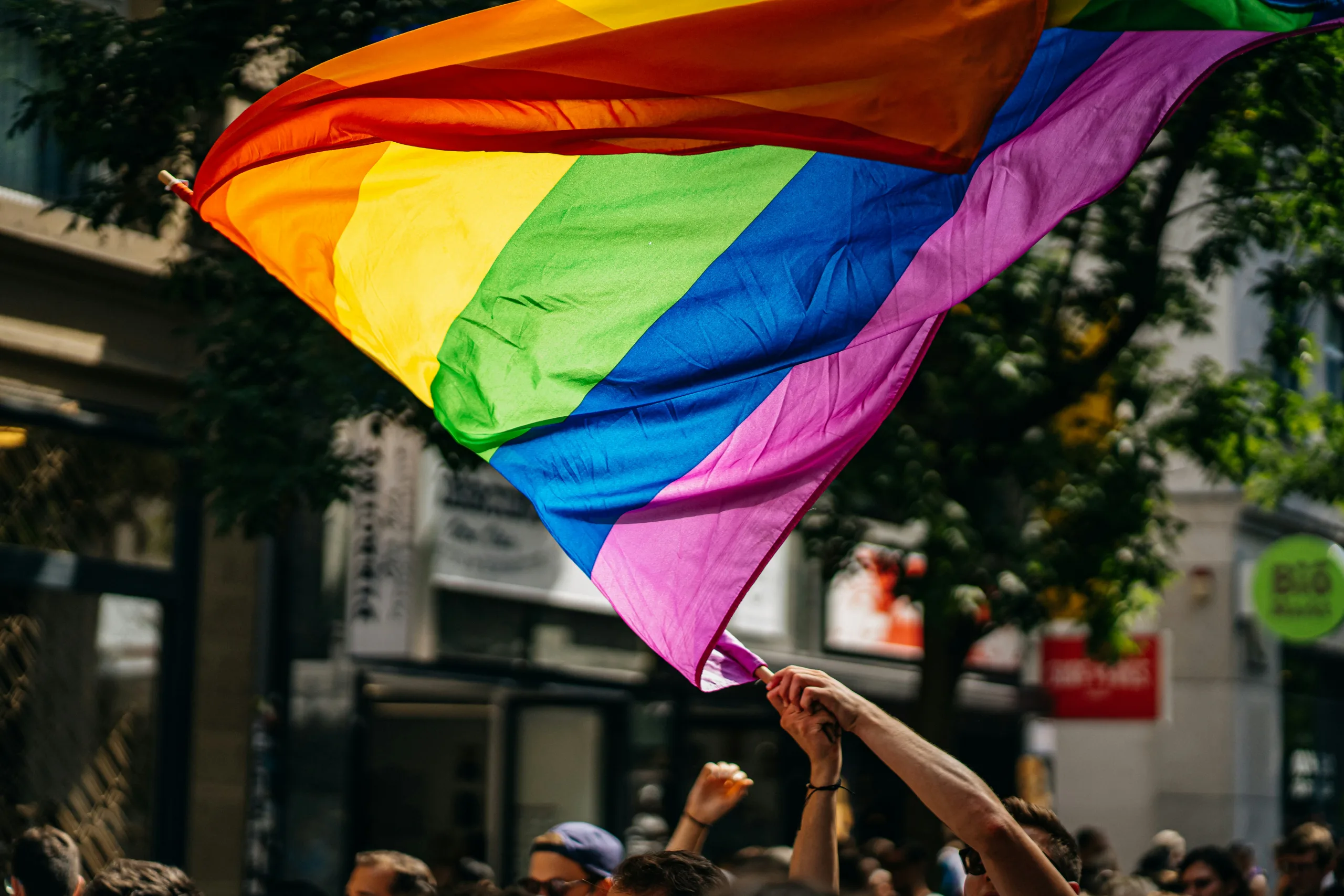 https://unsplash.com/photos/people-holding-flags-during-daytime-wuxdtGMNYaU Photo by Raphael Renter on Unsplash