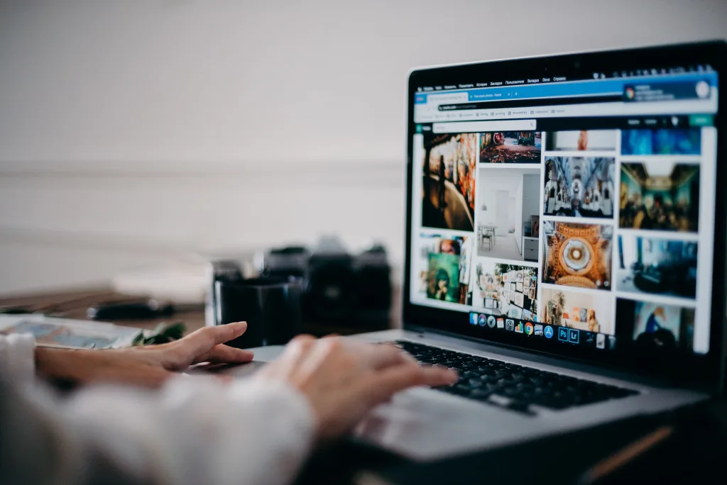 https://www.pexels.com/photo/person-using-macbook-3584994/