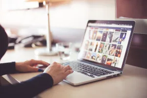Photo by picjumbo.com: https://www.pexels.com/photo/person-using-laptop-computer-during-daytime-196655/